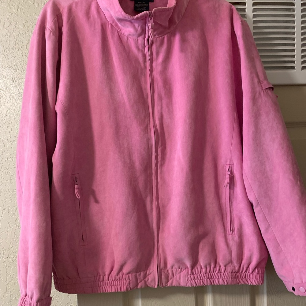 Vintage SUEDE bomber jacket…